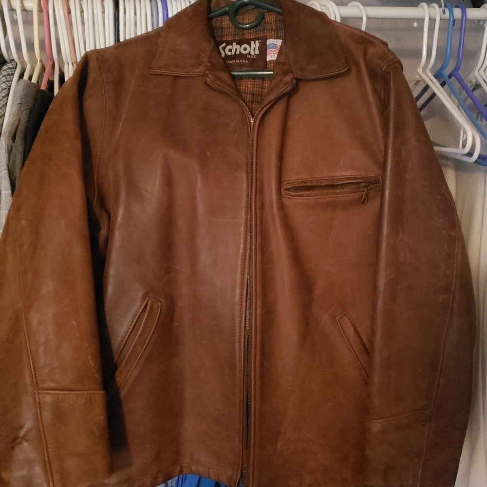 SCHOTT NYC LEATHER JACKET